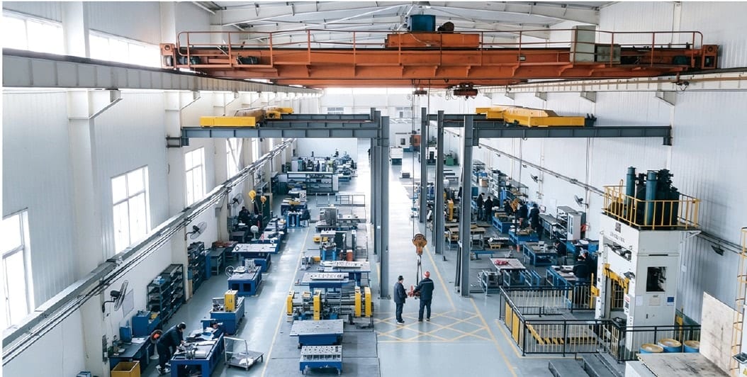 Representative plastic product component in manufacture