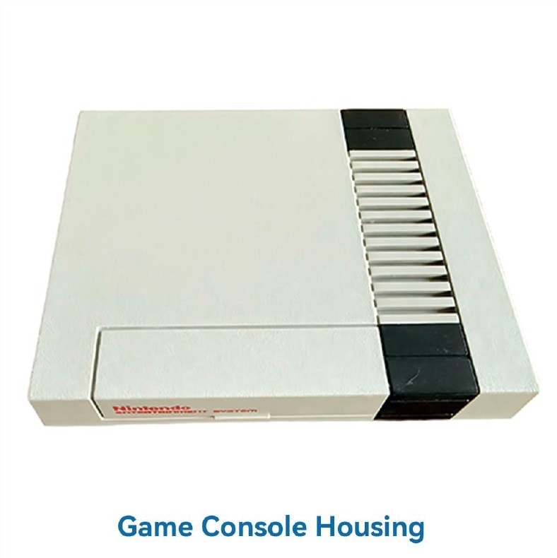 Moulded game console housing