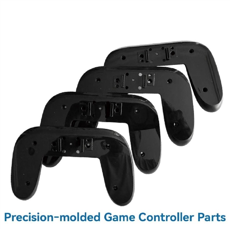 Set of precision-moulded game controller shells