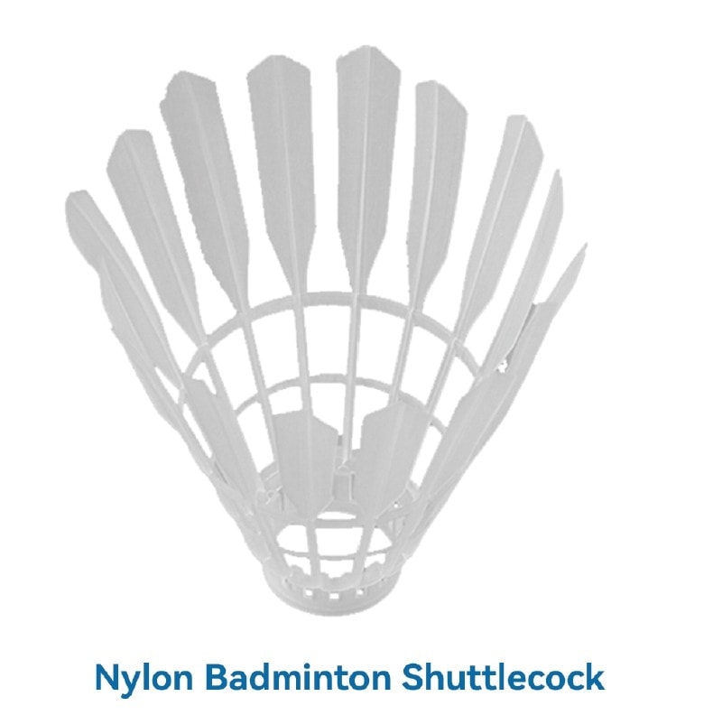 Nylon badminton shuttlecock
