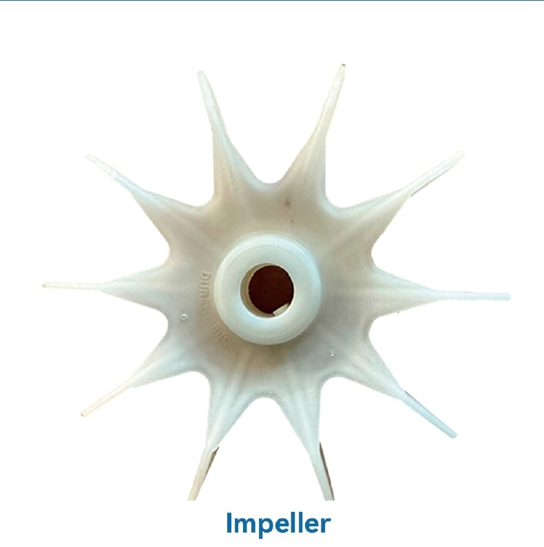 Nylon impeller