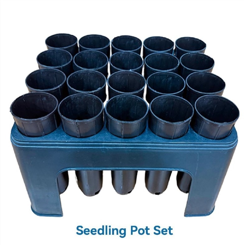 Seedling pot set with planting cells